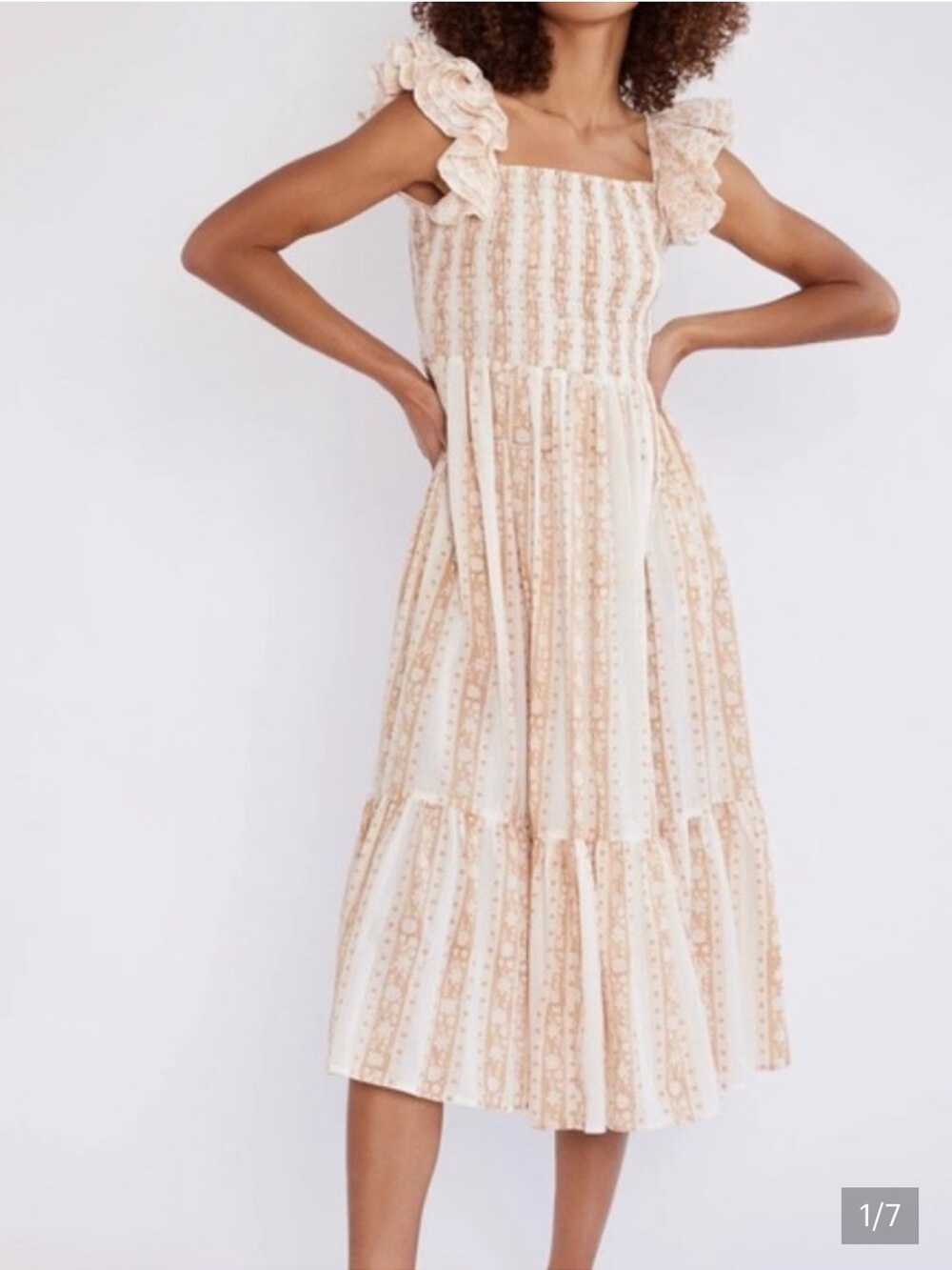 Mille Resort Olympia Dress in Mumbai Stripe